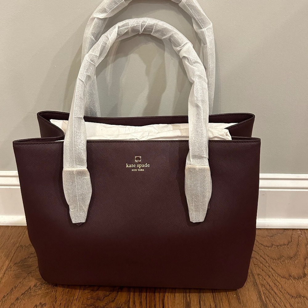 Kate Spade Cove Street mahogany bag